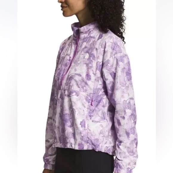NWT The North Face 1/4 Zip Hydrenaline Water Wind Windbreaker Jacket medium - Picture 1 of 15